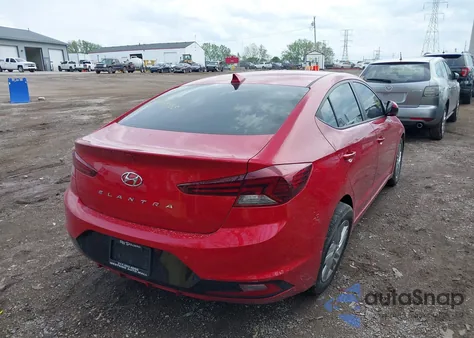 2020 Hyundai Elantra Sel z USA, uszkodzony, nr VIN 5NPD84LF7LH593705